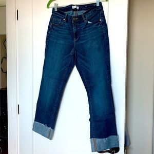 Loft Curvy Straight Jeans Size 8